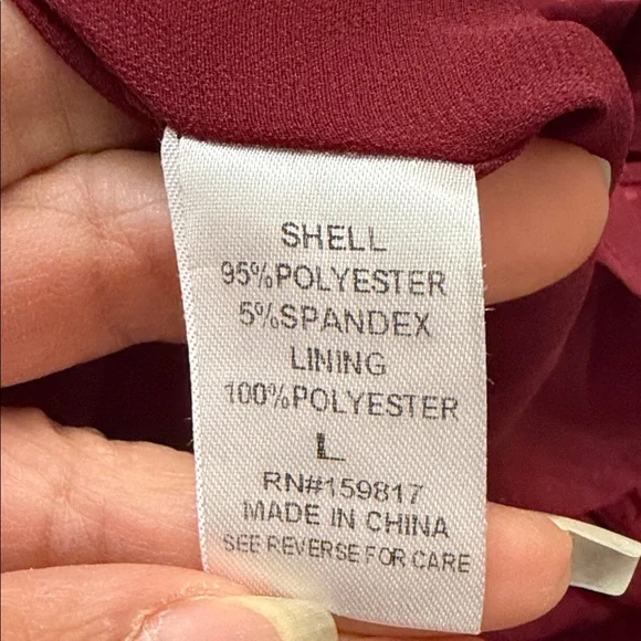 Altar’d State Springdale Maxi Dress Purple Wine Deep Burgundy Floral - Picture 11 of 12